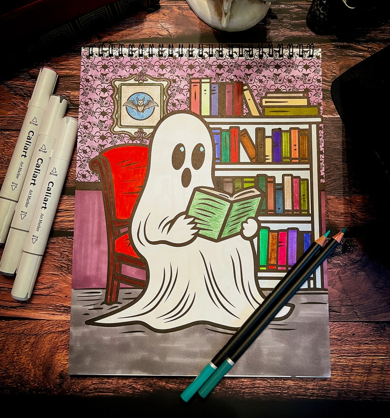 Conquest Journals - Waiting For the Night Coloring Book