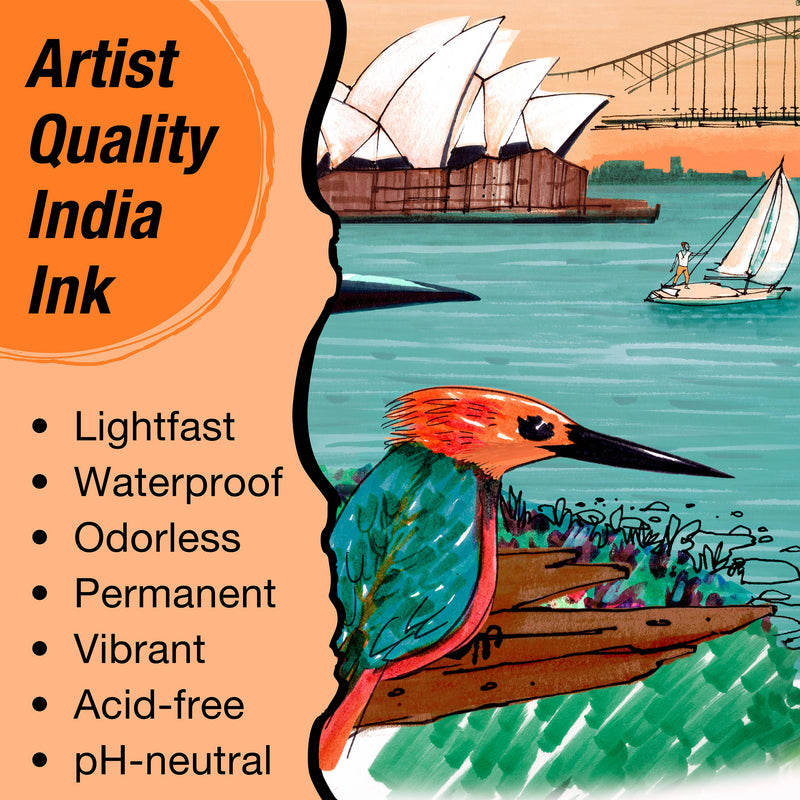 Faber-Castell - Pitt Artist Pen Limited Edition City Gift Set - Sydney