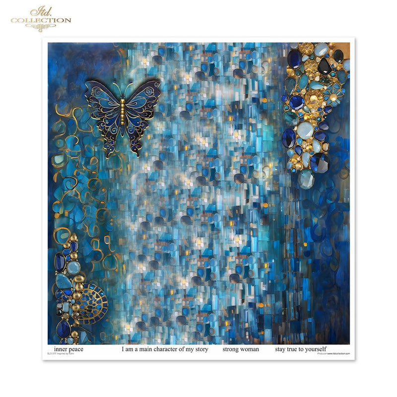 ITD Collection - Inspired by Klimt Scrapbooking Papers