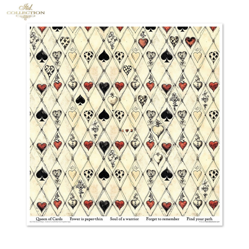 ITD Collection - Alice's Magic Vol.2  Scrapbooking Papers