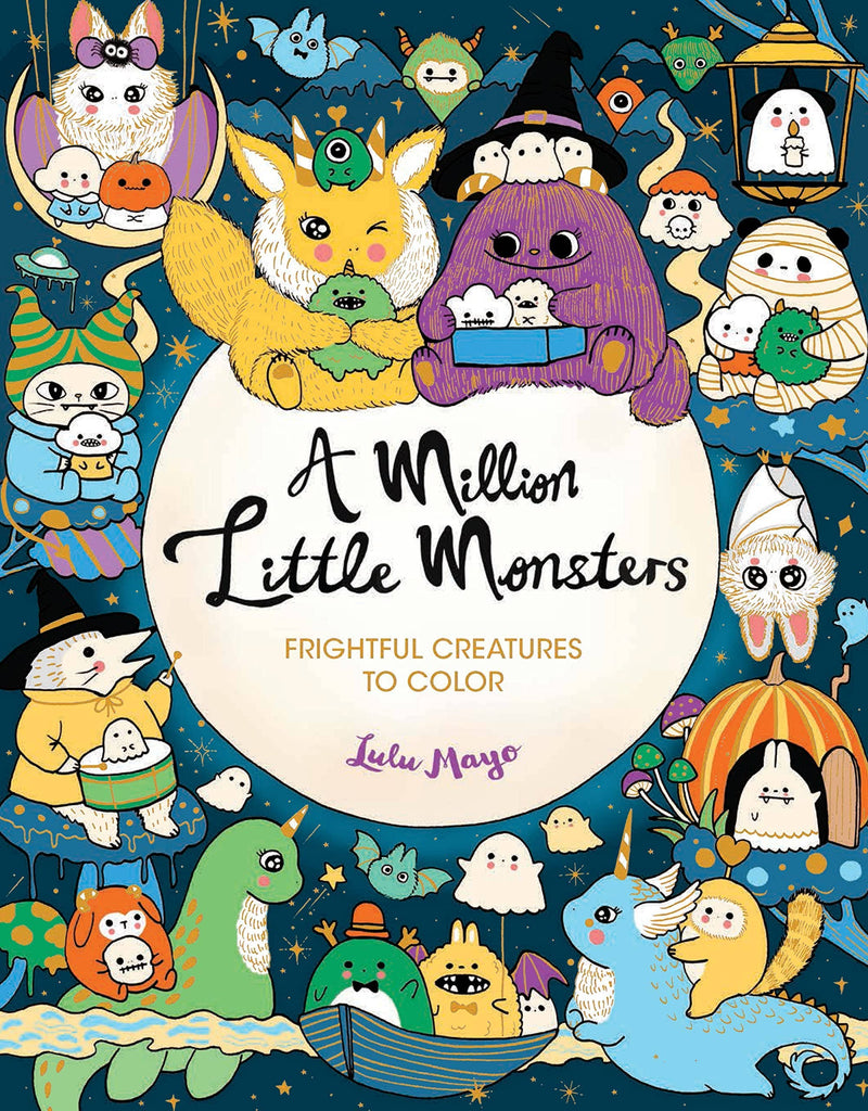Lulu Mayo - A Million Little Monsters Coloring Book