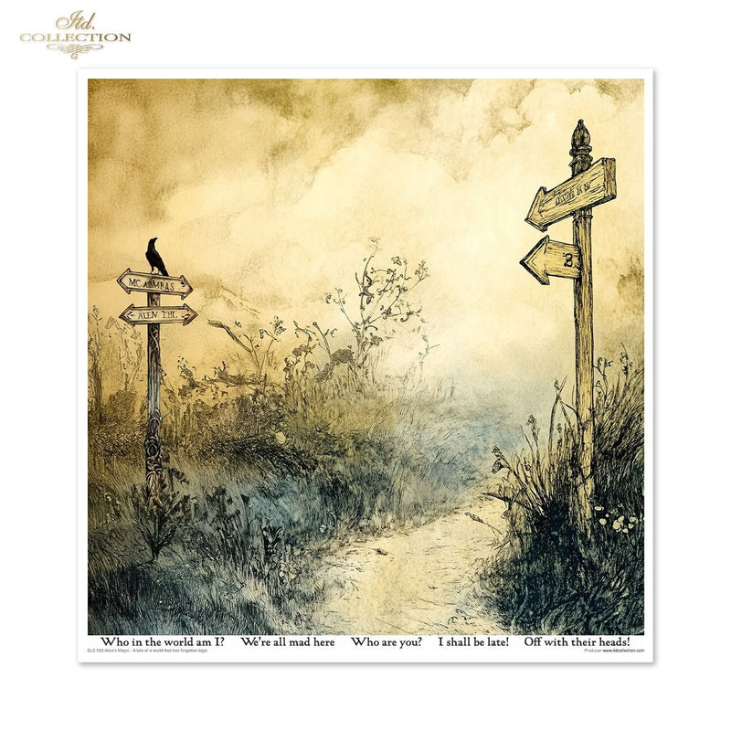 ITD Collection - Alice's Magic Vol.2  Scrapbooking Papers