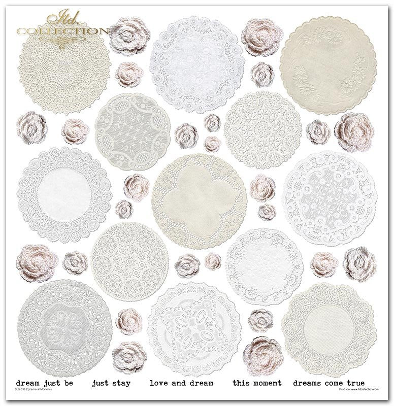 ITD Collection - Ephemeral Moments Scrapbooking Papers