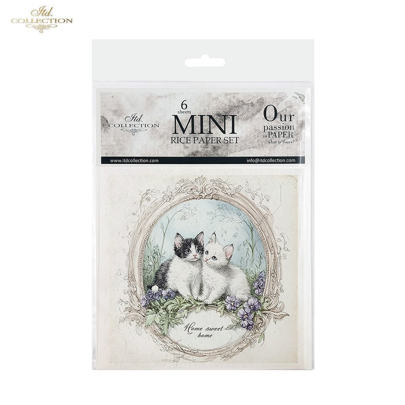 ITD Collection - Rice Paper Set Mini - Cats