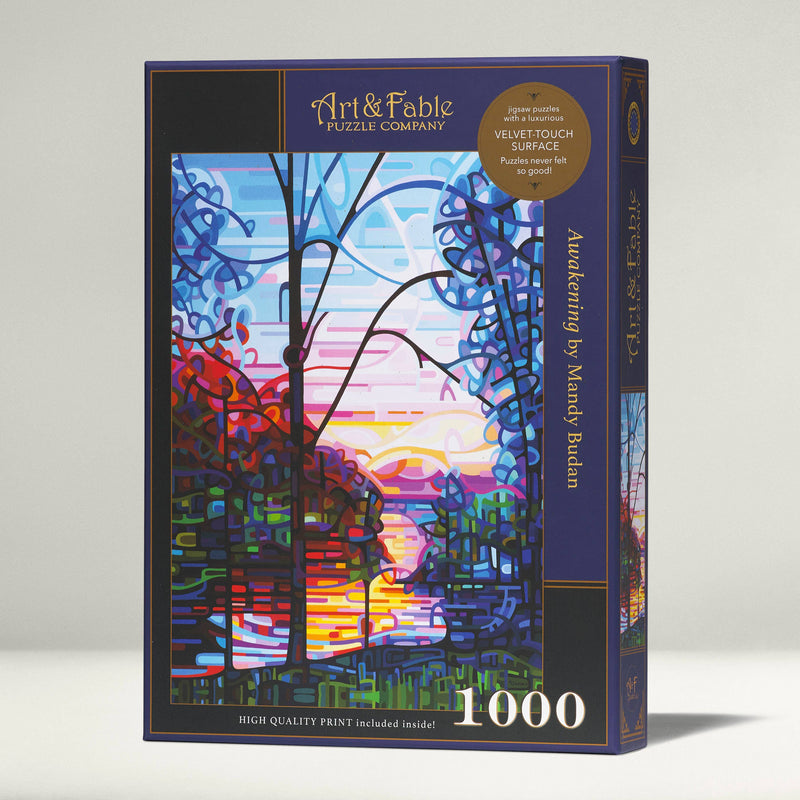 Art & Fable Puzzle Company - Awakening - 1000-pc Velvet-Touch Jigsaw Puzzle