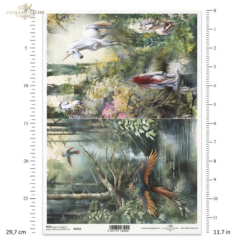 ITD Collection - Lady of the Lake - Rice Paper