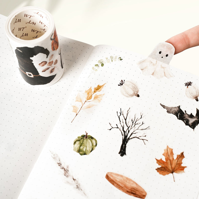 The Washi Tape Shop - Pre-cut Ghostly Goodies Wide Washi/PET Tape