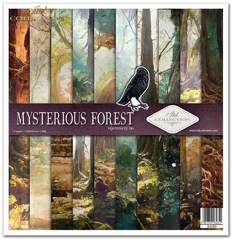 ITD Collection - Mysterious Forest Scrapbooking Papers