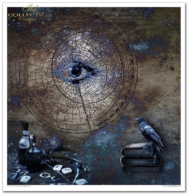 ITD Collection - An Undiscovered Magical World Scrapbooking Papers