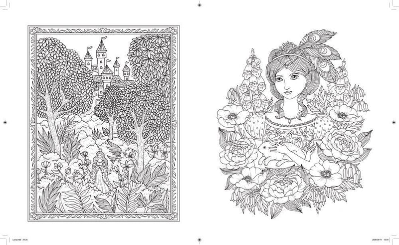 Maria Trolle - Luna Coloring Book