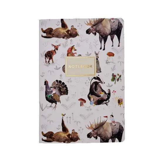 BV by Bruno Visconti - Forest Animals Notebook