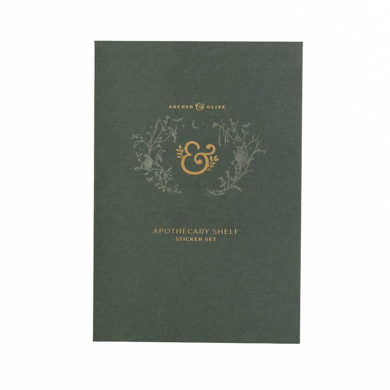 Archer and Olive - Apothecary Shelf Sticker Set