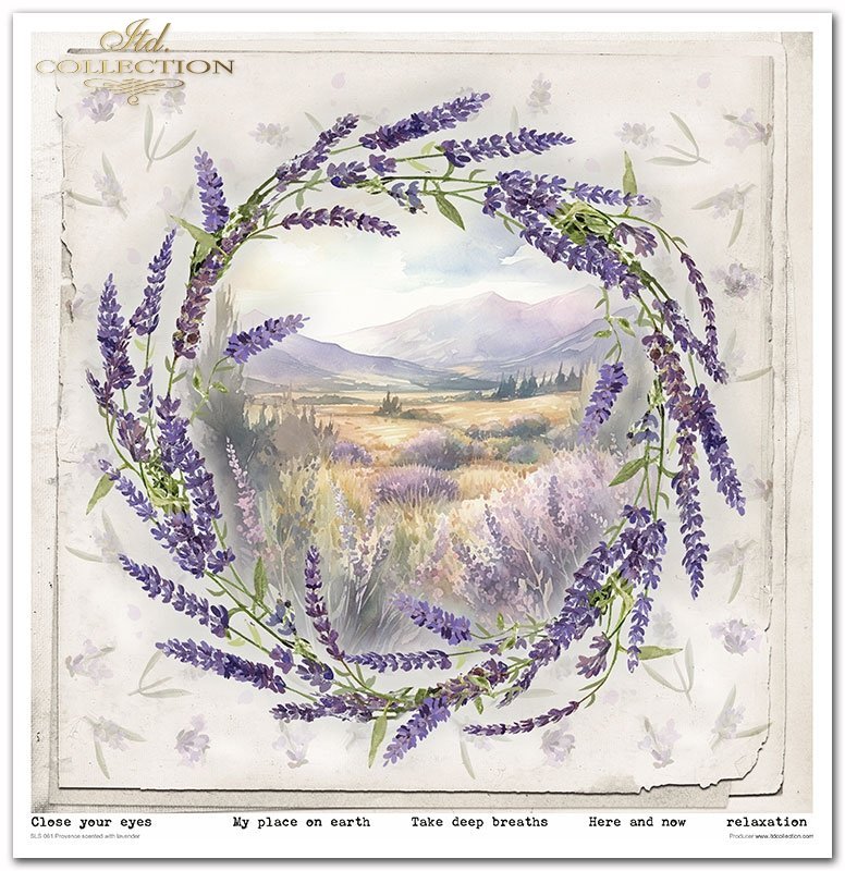 ITD Collection - Provence Scrapbooking Papers