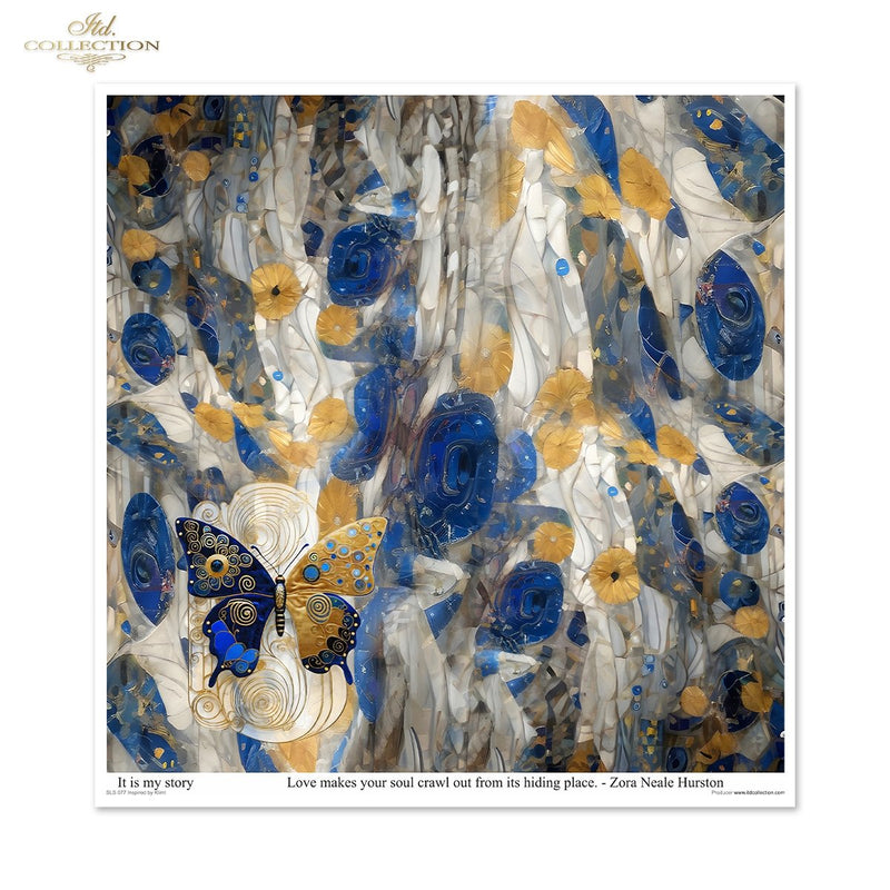 ITD Collection - Inspired by Klimt Scrapbooking Papers