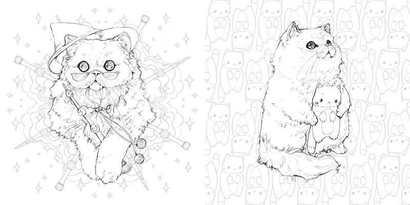 Camilla d'Errico - Pop Manga Catitude Coloring Book