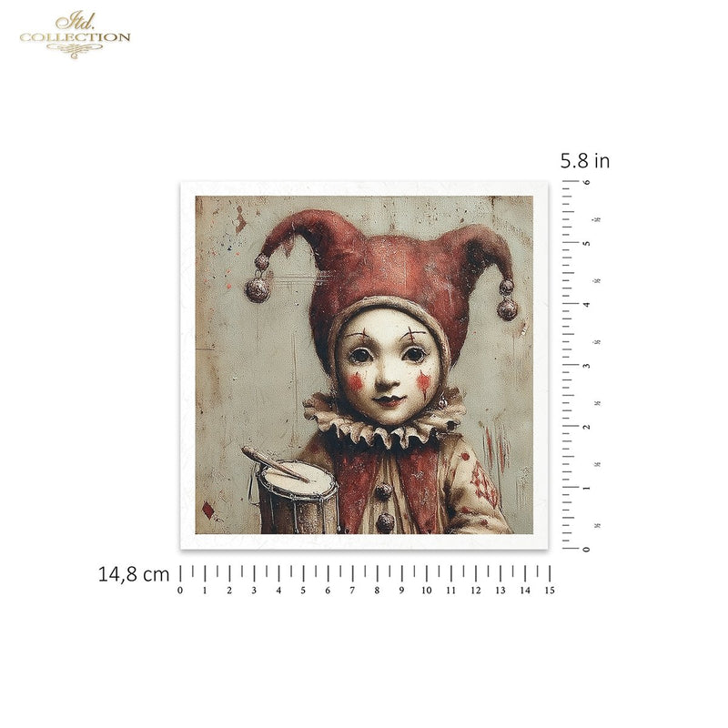 ITD Collection - Rice Paper Set Mini - Carnival Masquerade