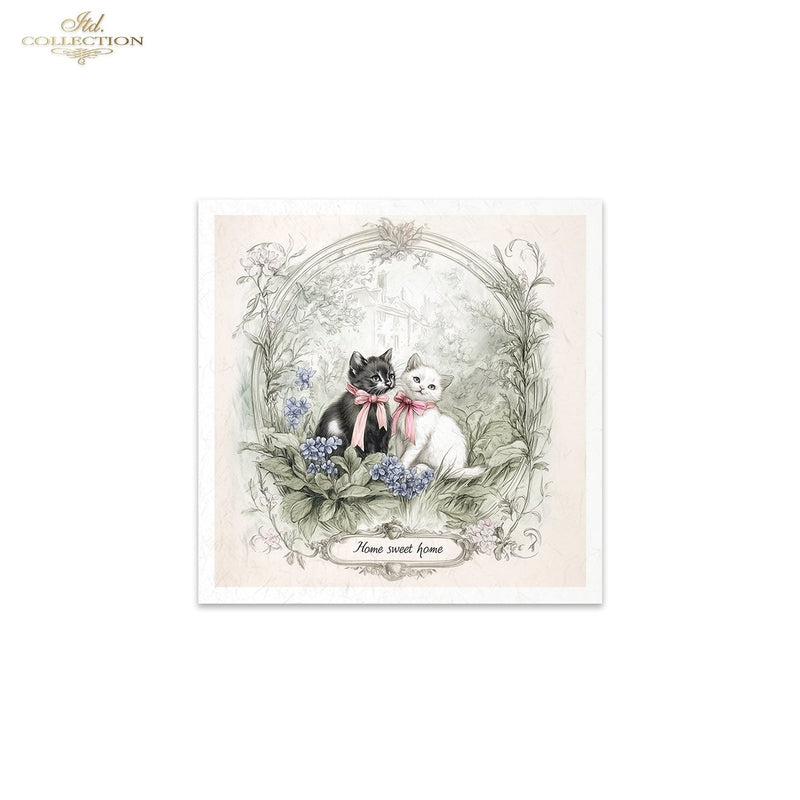 ITD Collection - Rice Paper Set Mini - Cats