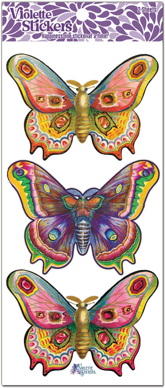 Violette Stickers - Jumbo Butterfly
