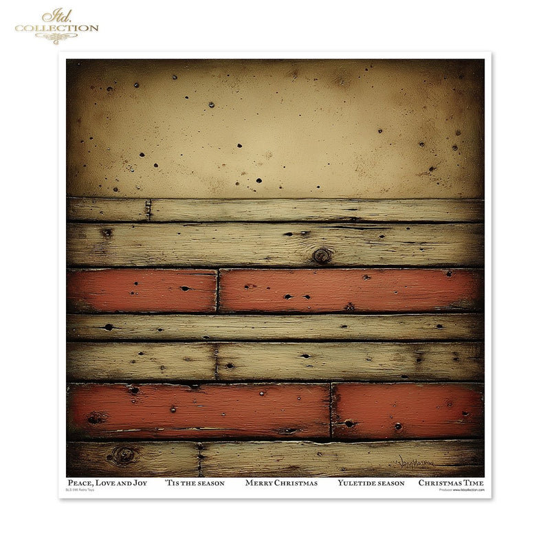 ITD Collection - Retro Toys Scrapbooking Papers