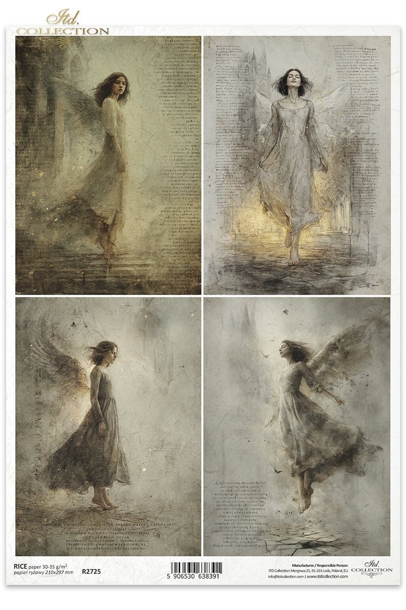 ITD Collection - Light & Shadow - Rice Paper - R2725