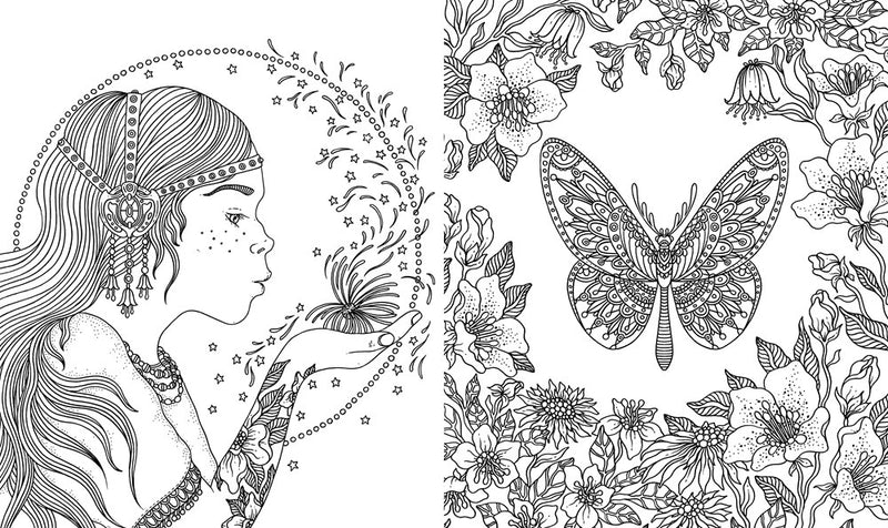 Hanna Karlzon - Summer Nights Coloring Book