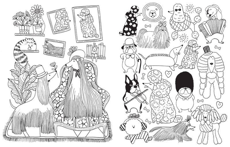 Lulu Mayo - A Million Cute Animals Coloring Book