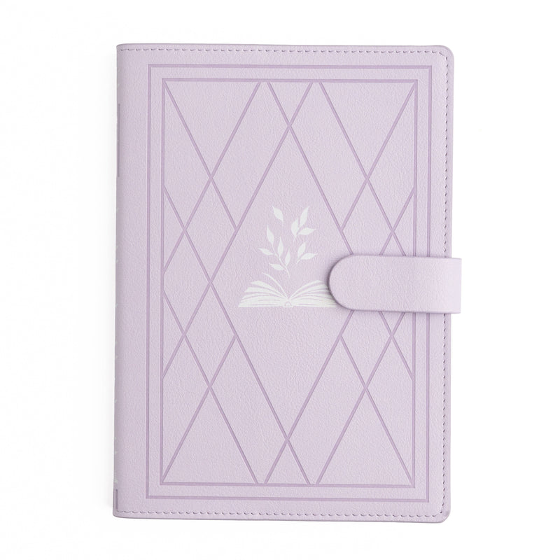 Archer and Olive - A5 Everyday Deluxe System - Vintage Library in Lilac