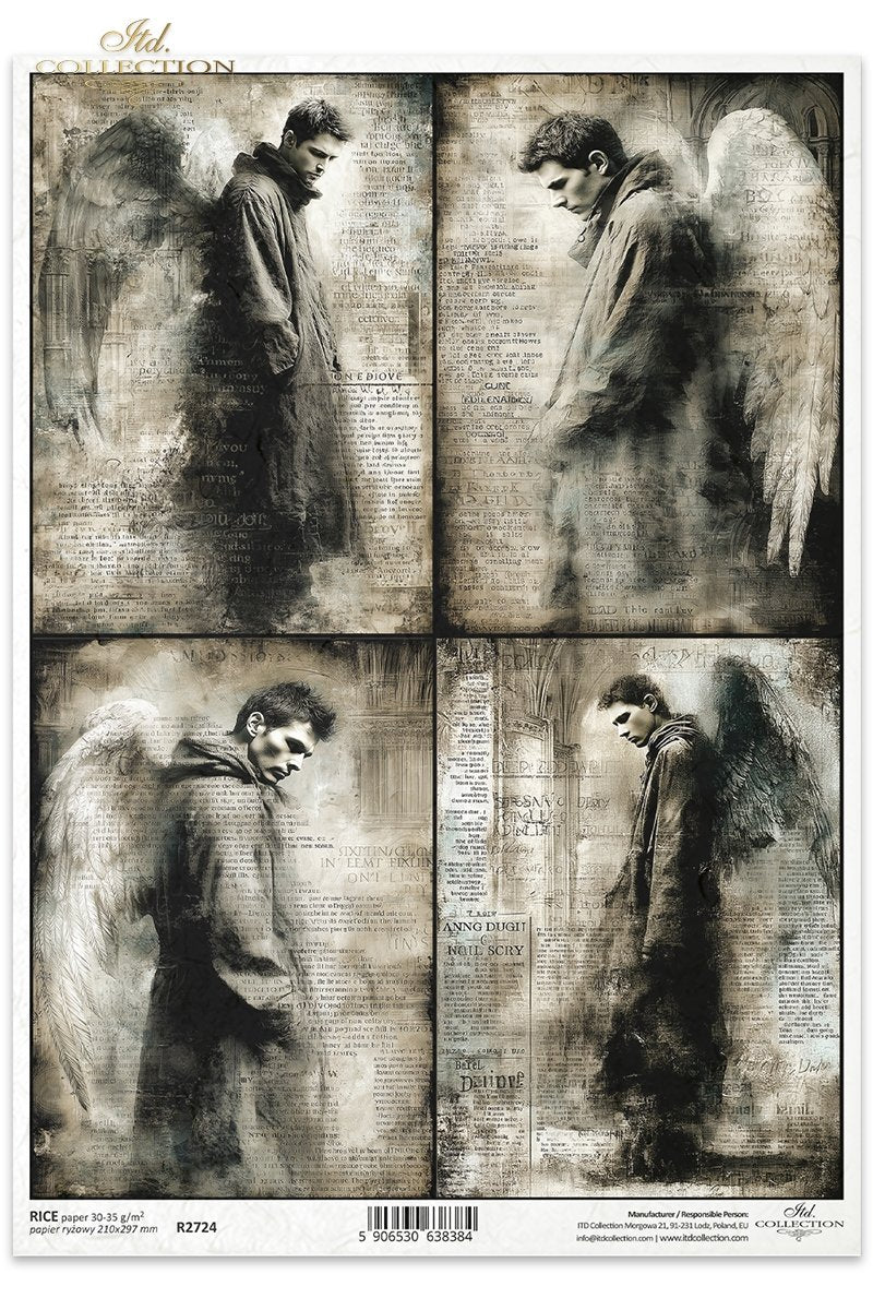 ITD Collection - Light & Shadow - Rice Paper - R2724