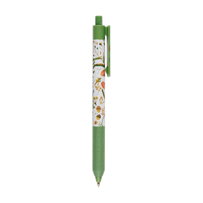 DreamBox Ballpoint Click Pen in a Gift Box -Greens & Flowers