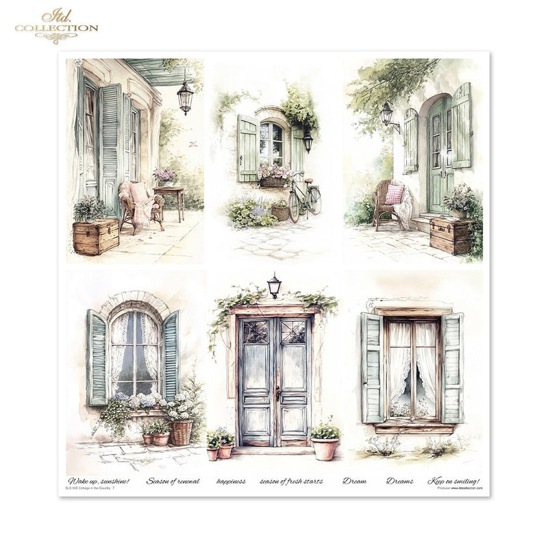 ITD Collection - Cottage in the Country Scrapbooking Papers