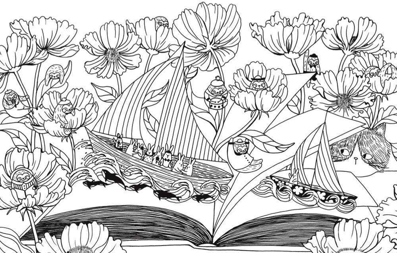 Lulu Mayo - A Million Sloths Coloring Book