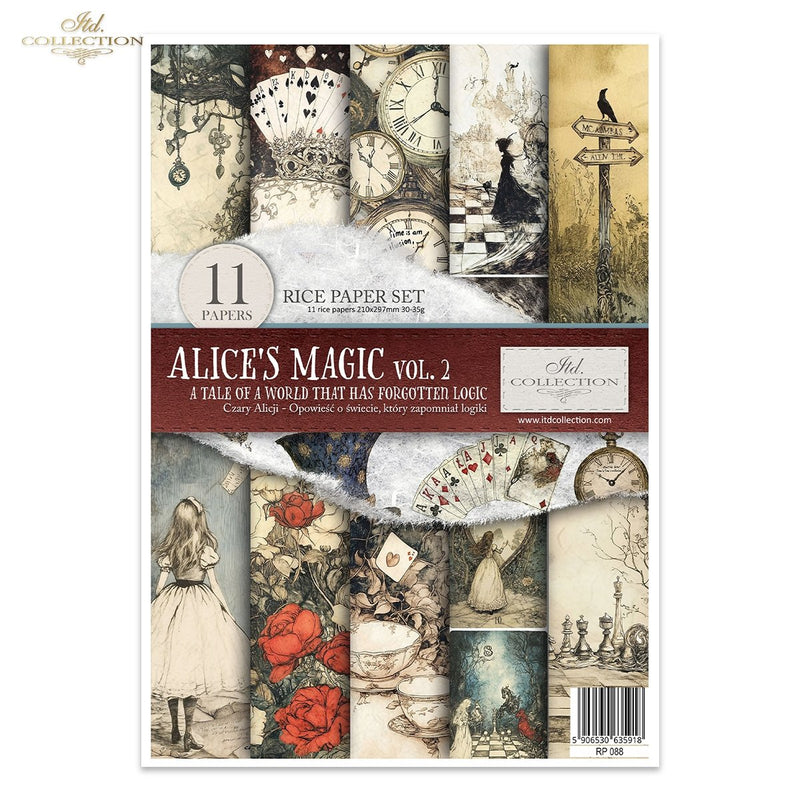 ITD Collection - Alice's Magic Vol. 2 Rice Paper Set