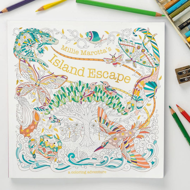 Millie Marotta - Island Escape Coloring Book
