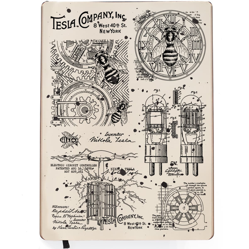 Ciao Bella - Cabinet Of Curiosities - Clear Stamp Set - Tesla Company