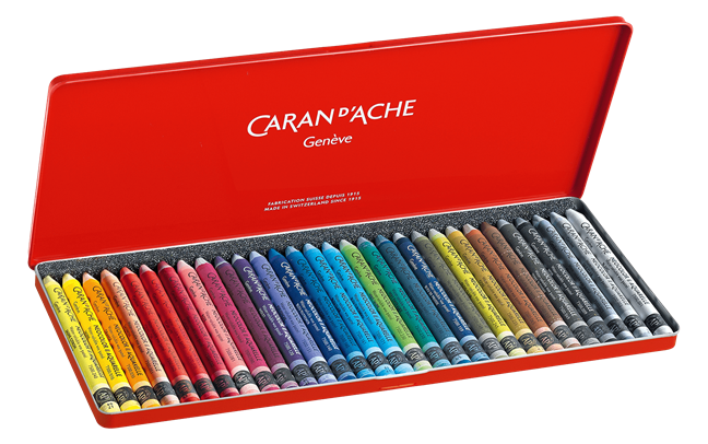 Caran d'Ache - Set of 30 NEOCOLOR™ II Pastels in Metal Box