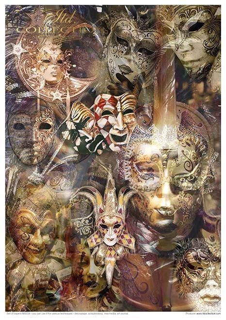 ITD Collection - Carnival - Pierrot in Love Creative Set