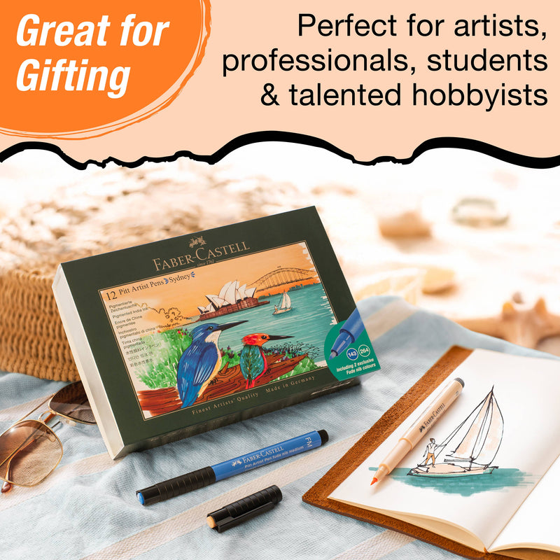 Faber-Castell - Pitt Artist Pen Limited Edition City Gift Set - Sydney