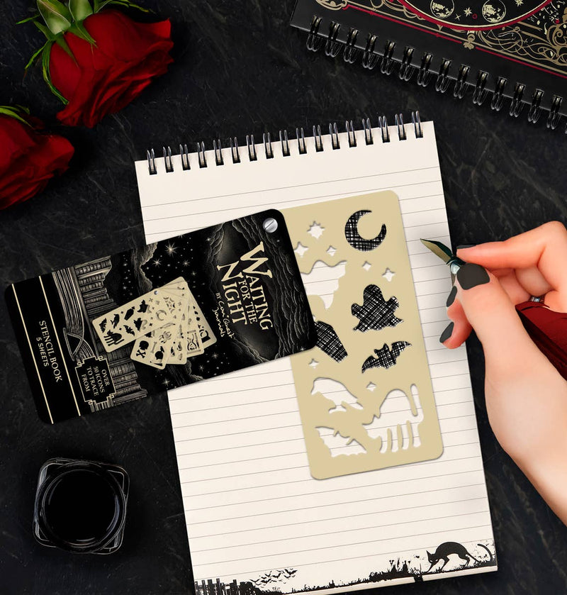Conquest Journals - Waiting for the Night Stencil Book