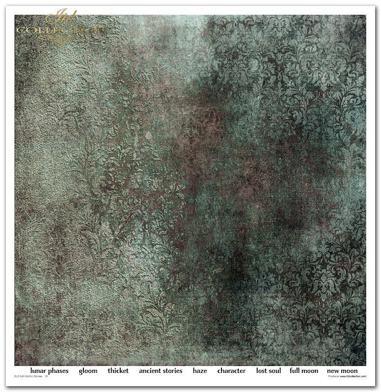ITD Collection - Gothic Stories 2 Scrapbooking Papers