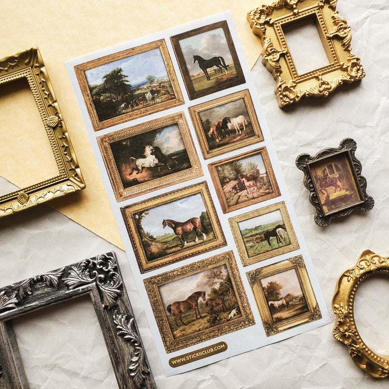 STICKII - The Horse Gallery Sticker Sheet