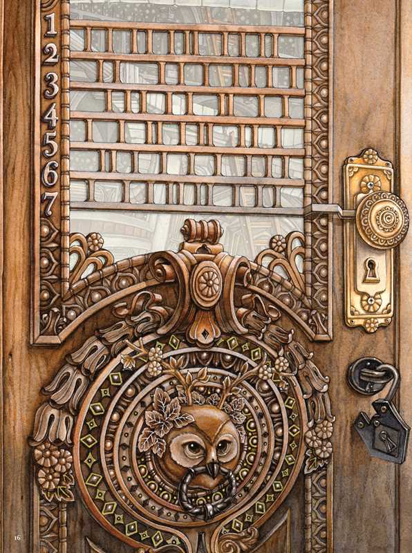 Daria Song - Mysterious Mansion Coloring Book