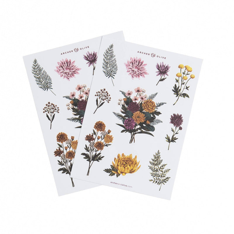 Archer and Olive - Stickers - Chrysanthemum