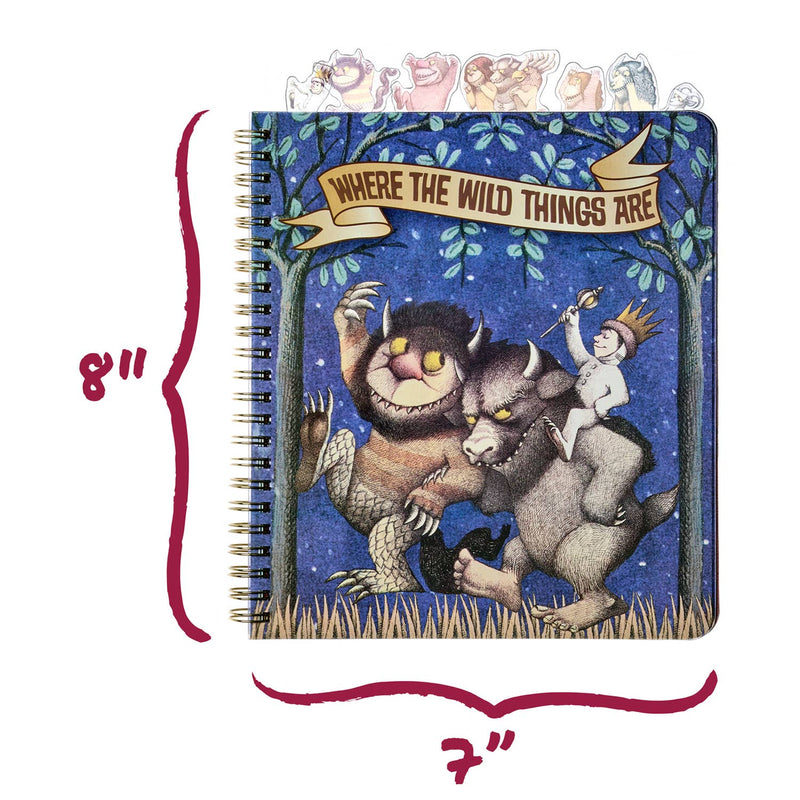 Conquest Journals - Where the Wild Things Are Tabbed Journal