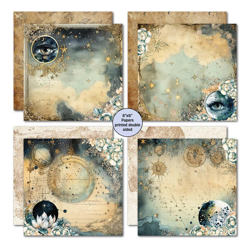 3Quarter Designs Celestial Skies 6x6 Paper Pack - Root & Company