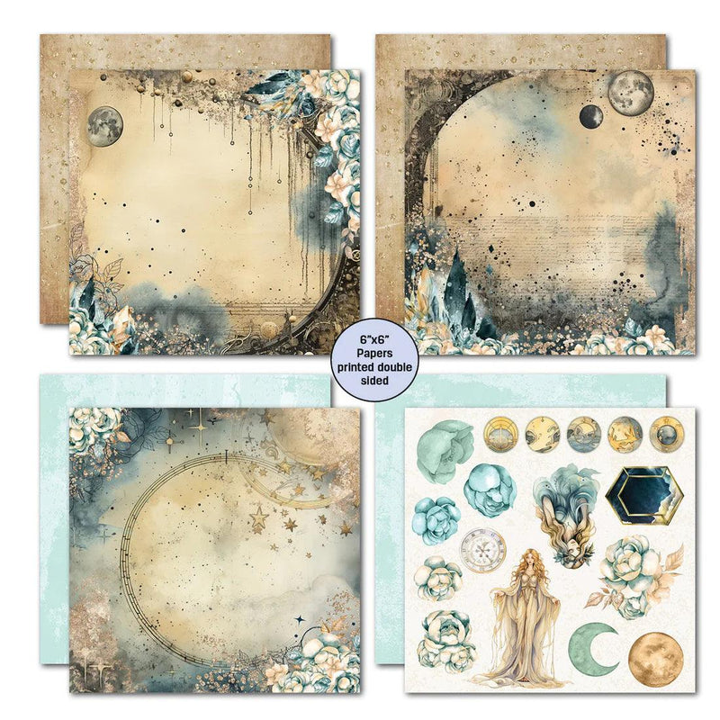 3Quarter Designs Celestial Skies 6x6 Paper Pack - Root & Company