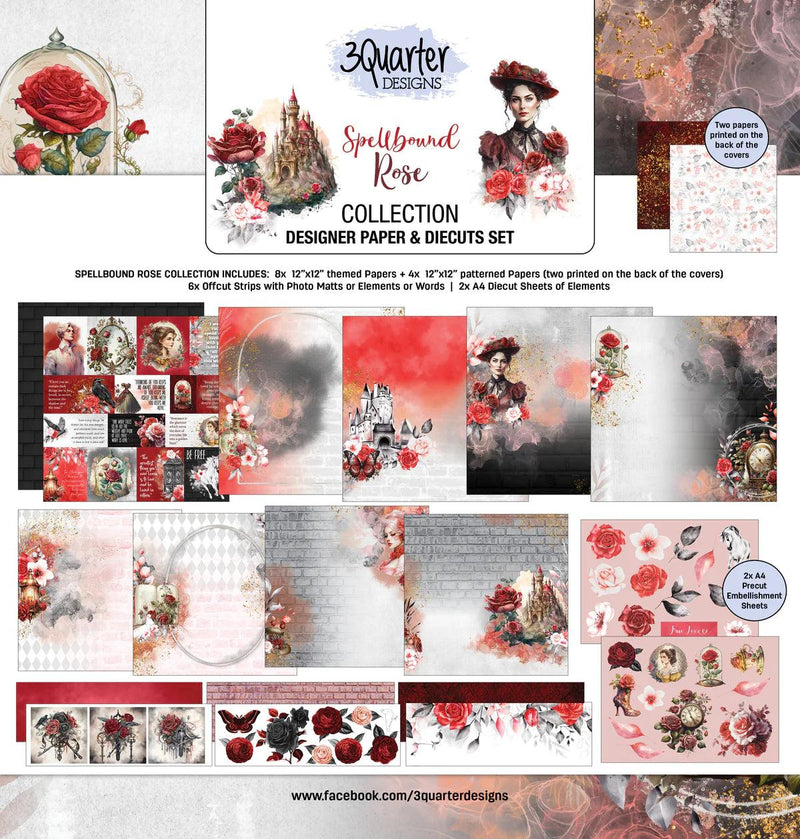3Quarter Designs - Spellbound Rose 12x12 Collection Pack - Root & Company