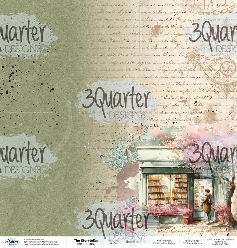 3Quarter Designs - The Storyteller 12x12 Collection Pack - Root & Company