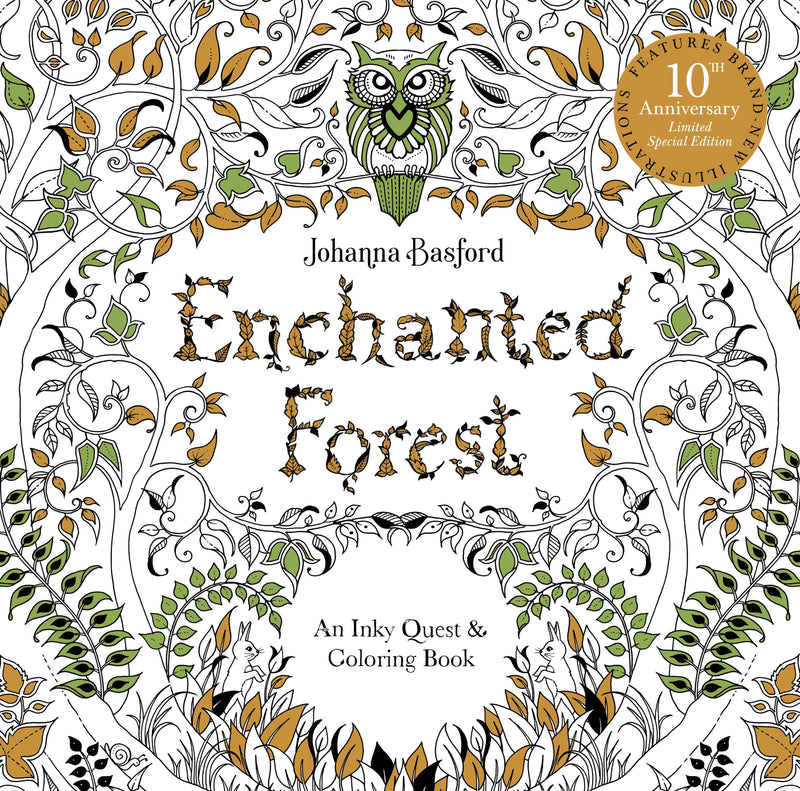 Johanna Basford - 10th Anniversary Limited Special Edition - Enchanted Forest