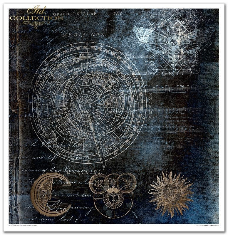 ITD Collection - An Undiscovered Magical World Scrapbooking Papers