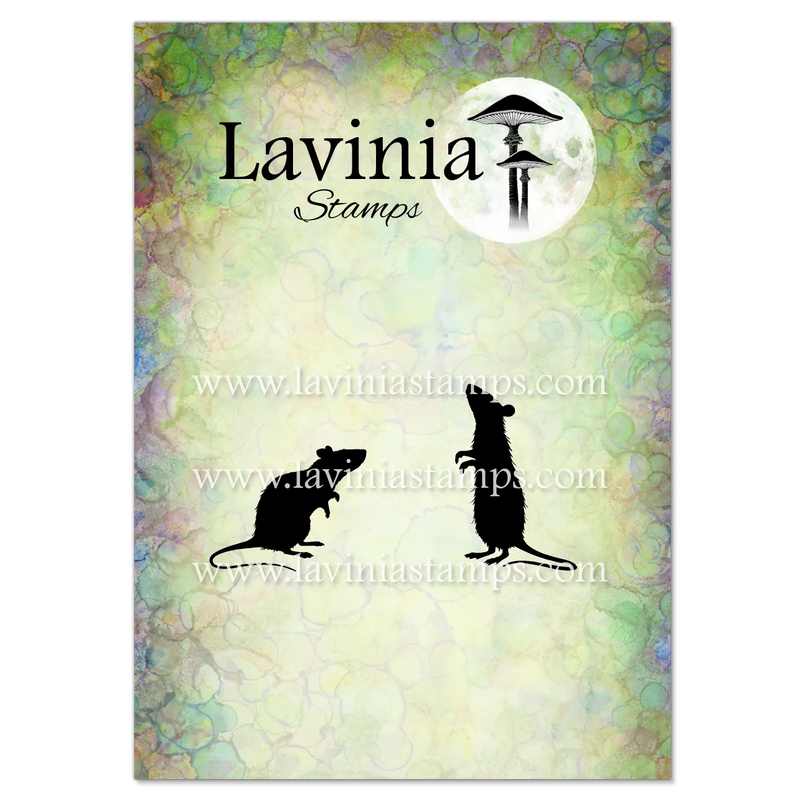 Lavinia Stamps - Midnight Coven - Ragwort and Strawson Stamp